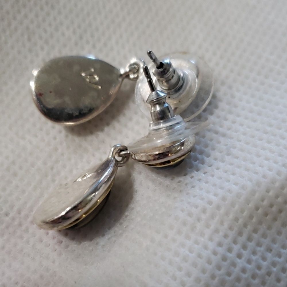 Lauren conrad tricolor earrings - Picture 2 of 6
